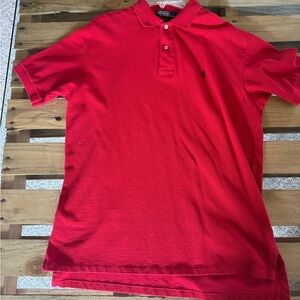 Ralph Lauren Men’s Bright Red Classic Polo